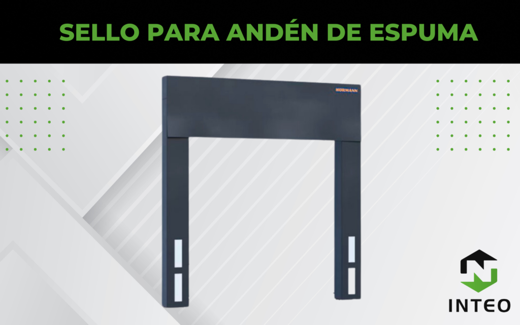 sello de anden de espuma